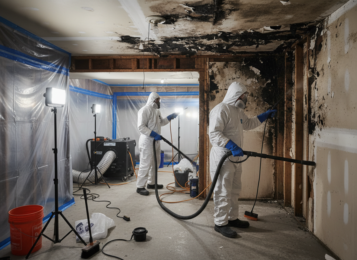 24 hour mold removal in Winnetka