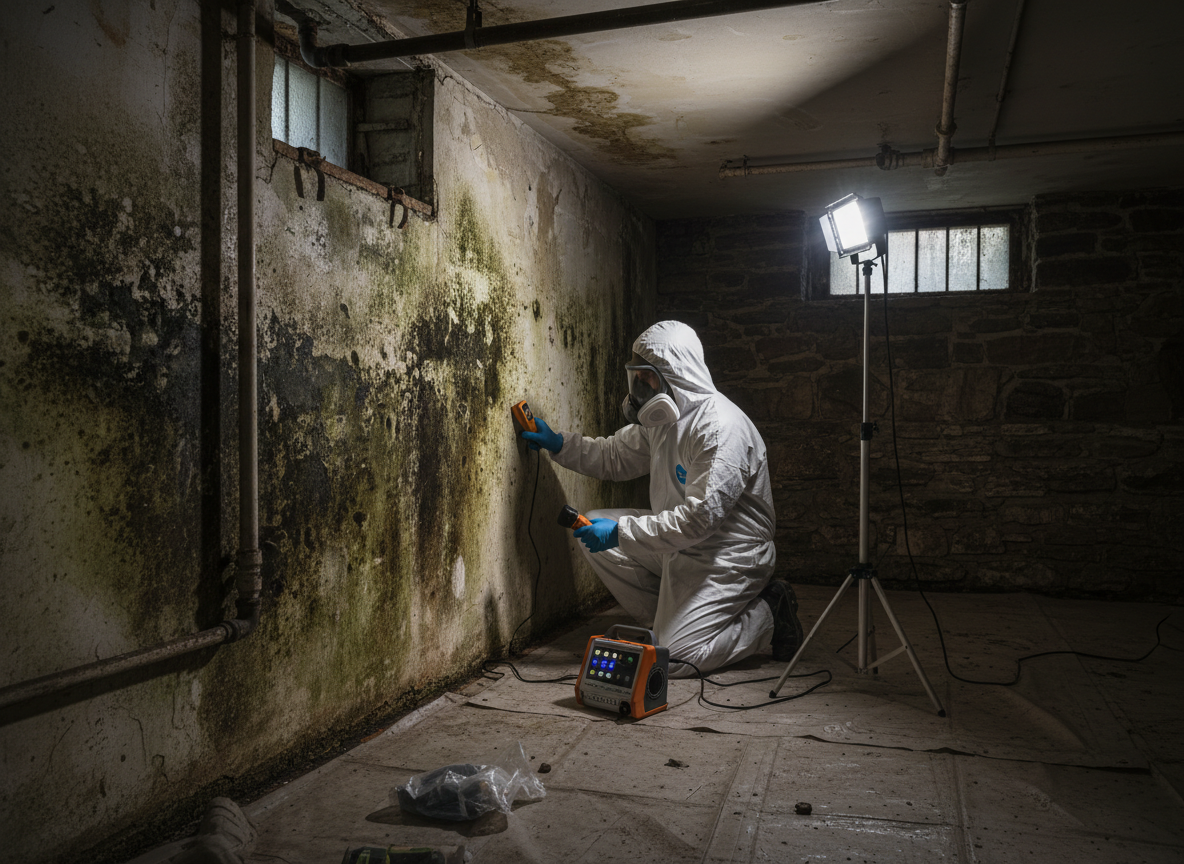 black mold inspection in Winnetka