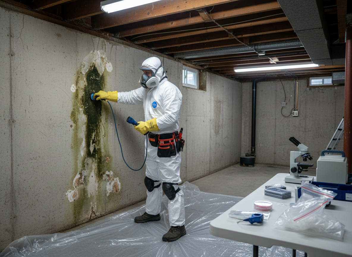emergency mold testing services in Winnetka