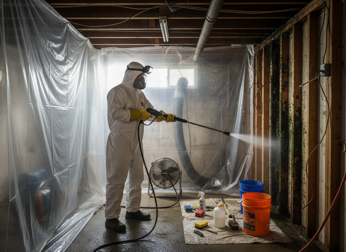 mold abatement in Winnetka
