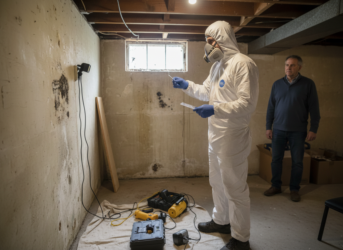 Mold Inspection in Winnetka