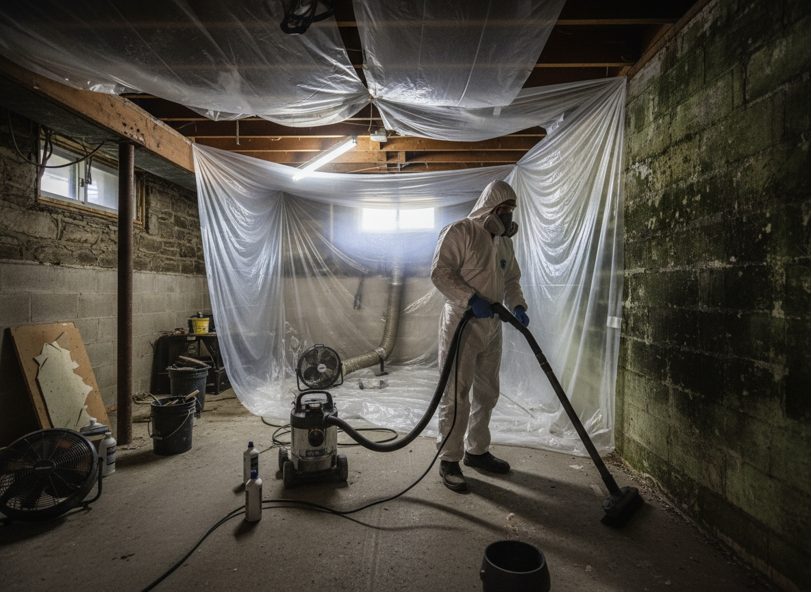 mold remediation company in Winnetka