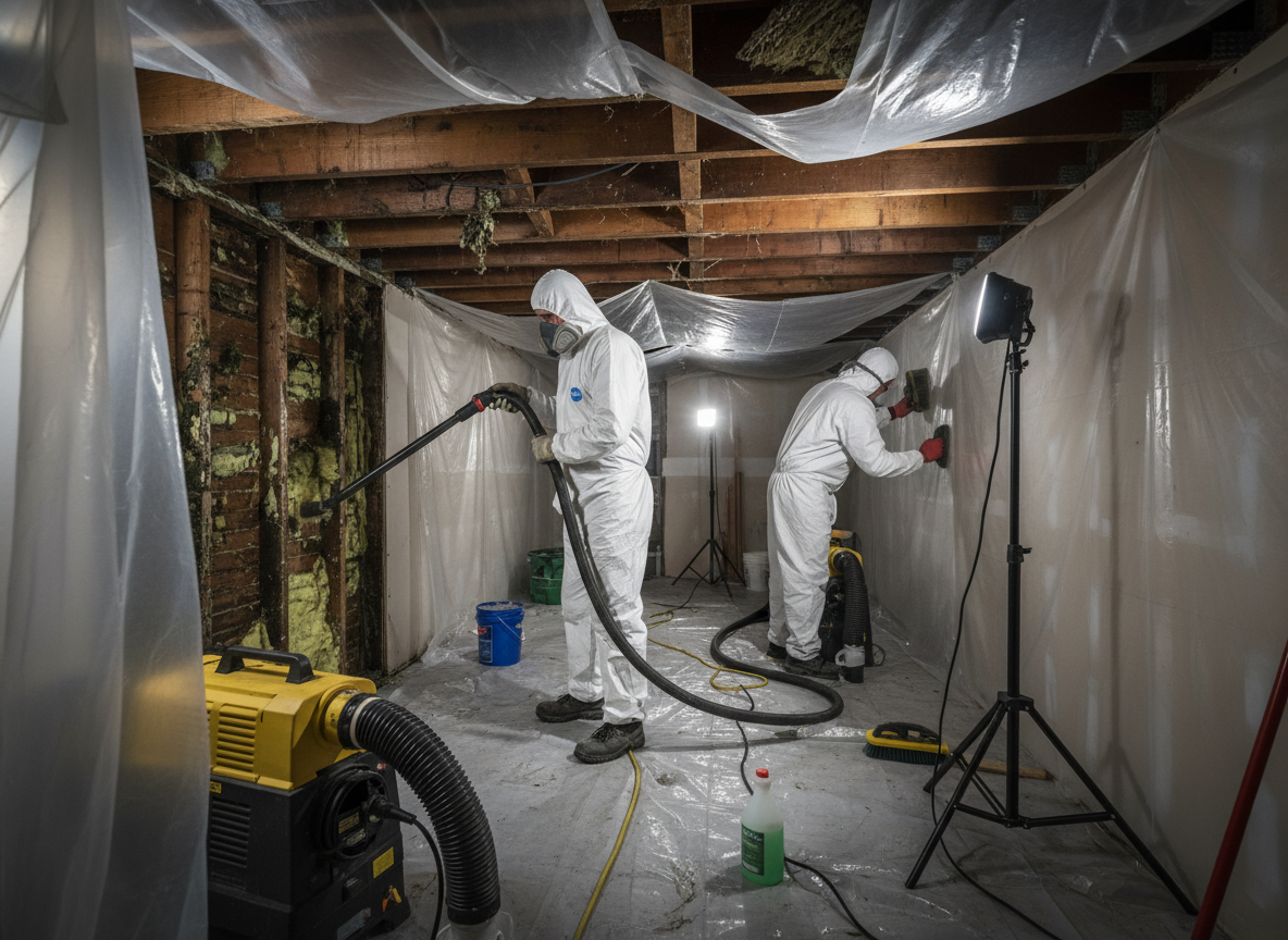 mold remediation near me in Winnetka