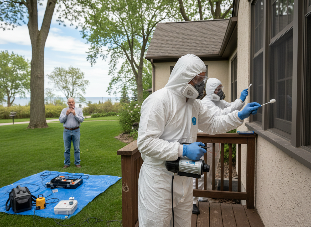 Mold testing near me in Winnetka