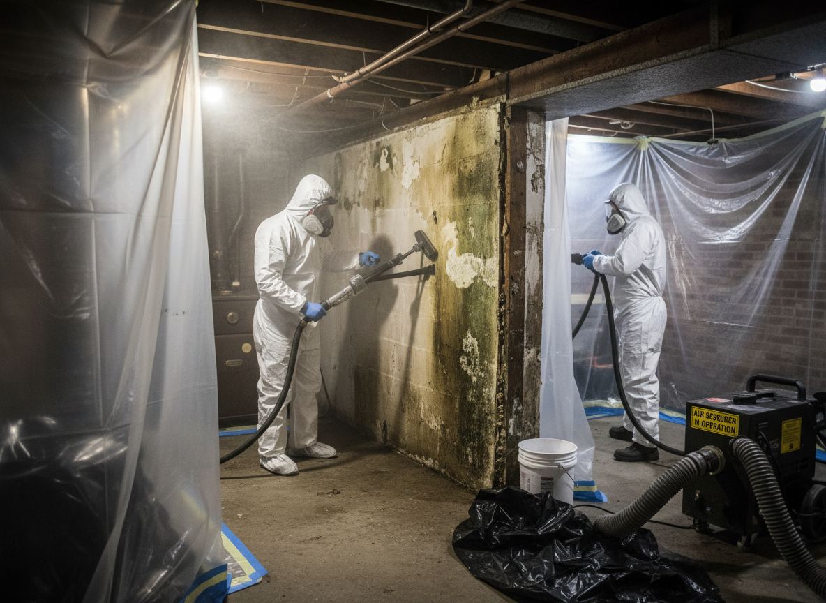 toxic mold removal in Winnetka